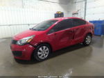 2014 Kia Rio Lx Красный vin: KNADM4A35E6417900