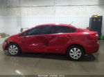 2014 Kia Rio Lx Red vin: KNADM4A35E6417900