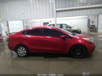 2014 Kia Rio Lx Red vin: KNADM4A35E6417900