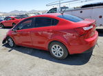 2013 Kia Rio Lx Red vin: KNADM4A36D6131469