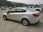 2013 Kia Rio Lx Silver vin: KNADM4A36D6135375