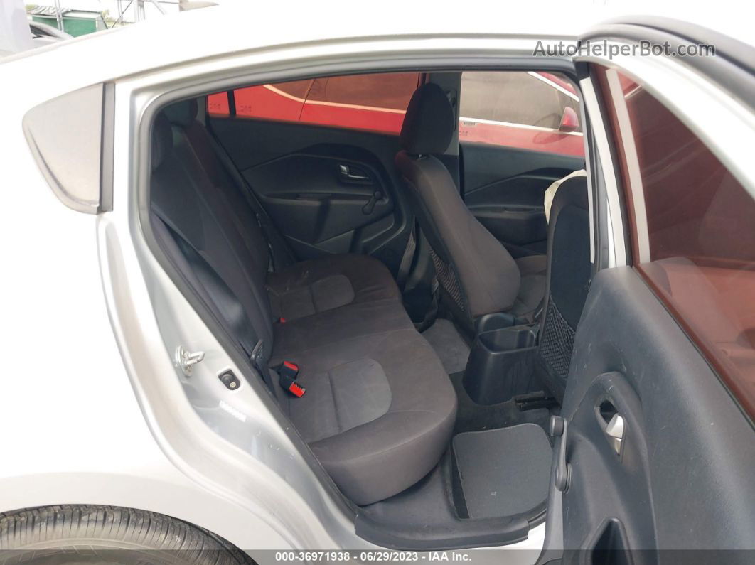 2013 Kia Rio Lx Серебряный vin: KNADM4A36D6161233