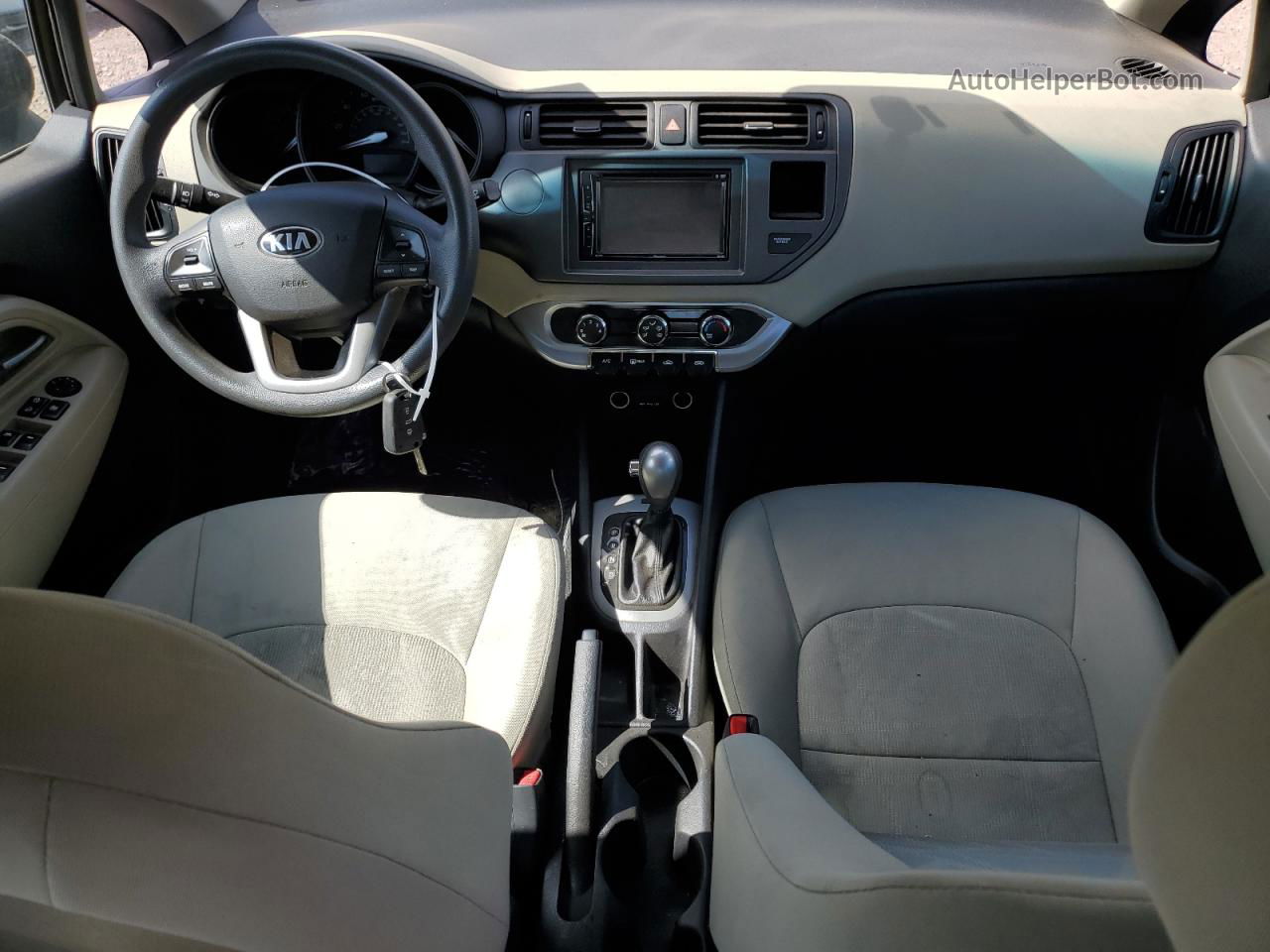 2013 Kia Rio Lx Черный vin: KNADM4A36D6183247