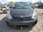 2013 Kia Rio Lx Черный vin: KNADM4A36D6183247