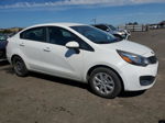 2013 Kia Rio Lx Белый vin: KNADM4A36D6267178