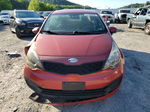 2013 Kia Rio Lx Red vin: KNADM4A36D6277998