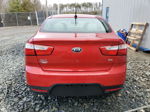 2014 Kia Rio Lx Red vin: KNADM4A36E6341331