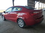 2014 Kia Rio Lx Red vin: KNADM4A36E6352779