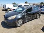 2014 Kia Rio Lx Black vin: KNADM4A36E6362387