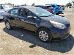 2014 Kia Rio Lx Black vin: KNADM4A36E6362387