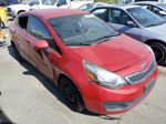 2014 Kia Rio Lx Red vin: KNADM4A36E6388147