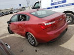 2014 Kia Rio Lx Red vin: KNADM4A36E6398421