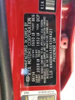 2014 Kia Rio Lx Red vin: KNADM4A36E6398421