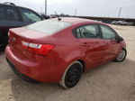 2014 Kia Rio Lx Red vin: KNADM4A36E6398421