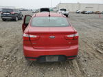 2014 Kia Rio Lx Red vin: KNADM4A36E6407120