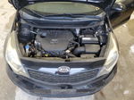 2013 Kia Rio Lx Black vin: KNADM4A37D6112770