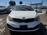 2013 Kia Rio Lx White vin: KNADM4A37D6154758