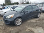 2013 Kia Rio Lx Black vin: KNADM4A37D6216871