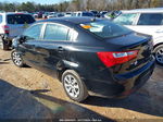 2013 Kia Rio Lx Black vin: KNADM4A37D6235243