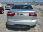 2013 Kia Rio Lx Silver vin: KNADM4A37D6244766