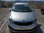 2013 Kia Rio Lx Silver vin: KNADM4A37D6244766