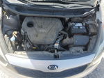 2013 Kia Rio Lx Silver vin: KNADM4A37D6244766