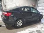 2013 Kia Rio Lx Black vin: KNADM4A37D6293563