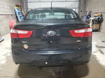 2013 Kia Rio Lx Black vin: KNADM4A37D6293563