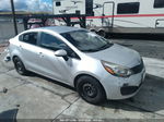 2013 Kia Rio Lx Gray vin: KNADM4A37D6308420