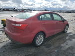 2013 Kia Rio Lx Red vin: KNADM4A37D6309986