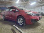 2014 Kia Rio Lx Red vin: KNADM4A37E6326529