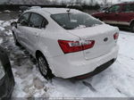 2014 Kia Rio Lx Белый vin: KNADM4A37E6335473