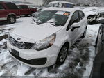 2014 Kia Rio Lx Белый vin: KNADM4A37E6335473