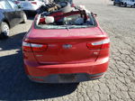 2014 Kia Rio Lx Red vin: KNADM4A37E6351642