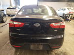 2014 Kia Rio Lx Black vin: KNADM4A37E6370742