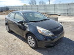 2013 Kia Rio Lx Black vin: KNADM4A38D6140366