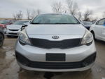 2013 Kia Rio Lx Silver vin: KNADM4A38D6141095