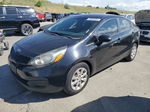 2013 Kia Rio Lx Black vin: KNADM4A38D6172900