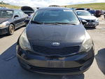 2013 Kia Rio Lx Black vin: KNADM4A38D6172900