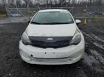 2013 Kia Rio Lx White vin: KNADM4A38D6241813