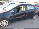 2013 Kia Rio Lx Black vin: KNADM4A38D6312427