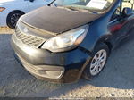 2013 Kia Rio Lx Black vin: KNADM4A38D6312427