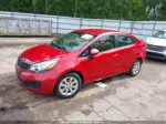 2014 Kia Rio Lx Red vin: KNADM4A38E6324210