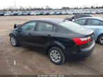 2014 Kia Rio Lx Black vin: KNADM4A38E6348877