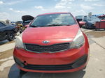 2014 Kia Rio Lx Red vin: KNADM4A38E6371723