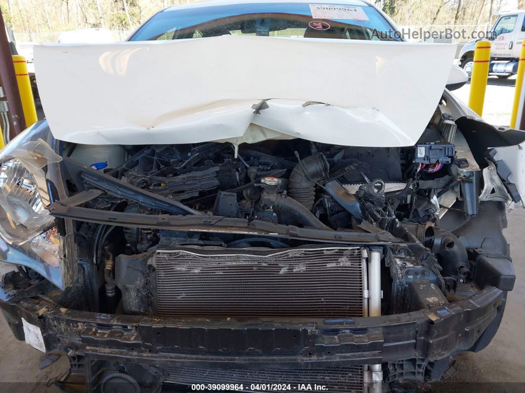 2014 Kia Rio Lx White vin: KNADM4A38E6394337