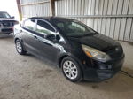 2014 Kia Rio Lx Black vin: KNADM4A38E6400623