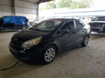 2014 Kia Rio Lx Черный vin: KNADM4A38E6400623