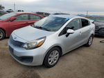 2013 Kia Rio Lx Серебряный vin: KNADM4A39D6164448