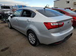 2013 Kia Rio Lx Серебряный vin: KNADM4A39D6164448